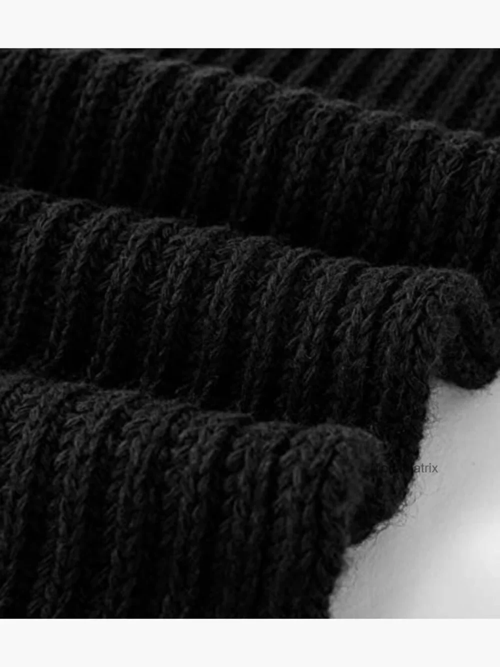 Merino Wool Knit Beanie Scarf Set Winter Soft Warm Scarves Hat Unisex